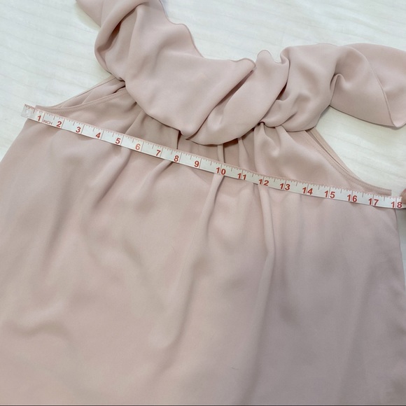 Aritzia Wilfred Promener Off the Shoulder Blouse Pink size Small - Picture 9 of 10